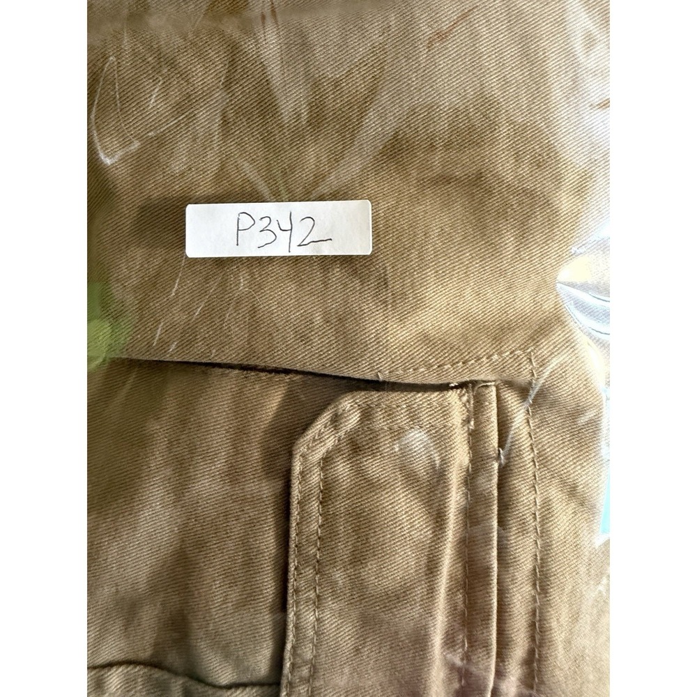 Rugged Wear‎ Mens Khaki Cotton Cargo Shorts Size 34 Tan Utility Hiking 16000MEN - Picture 15 of 15
